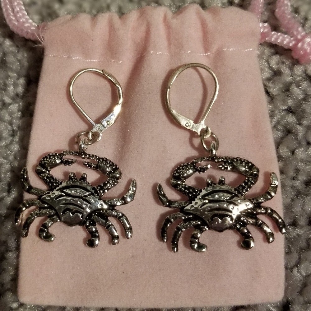 Crab earrings